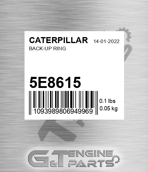 5E-8615 Back-up Ring