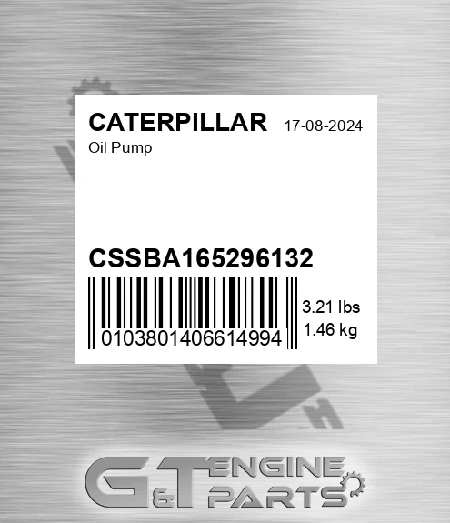 CSSBA165296132 Oil Pump