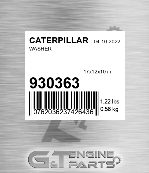 930363 Washer