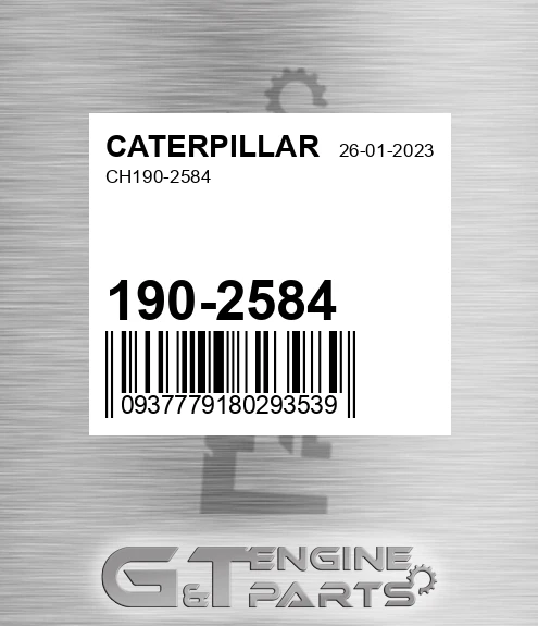 190-2584 Ch for CATERPILLAR