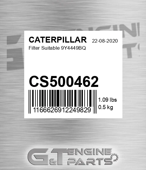 CS500462 Filter Suitable 9y4449bq