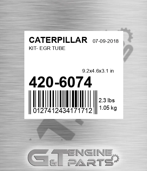 4206074 Egr Tube Kit