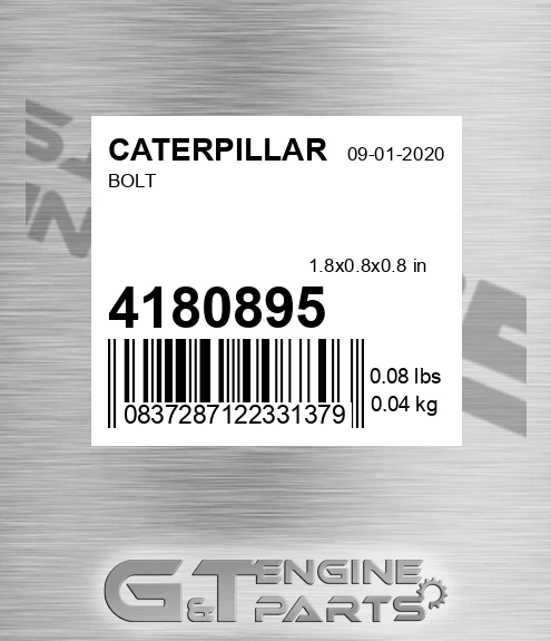 418-0895 Bolt
