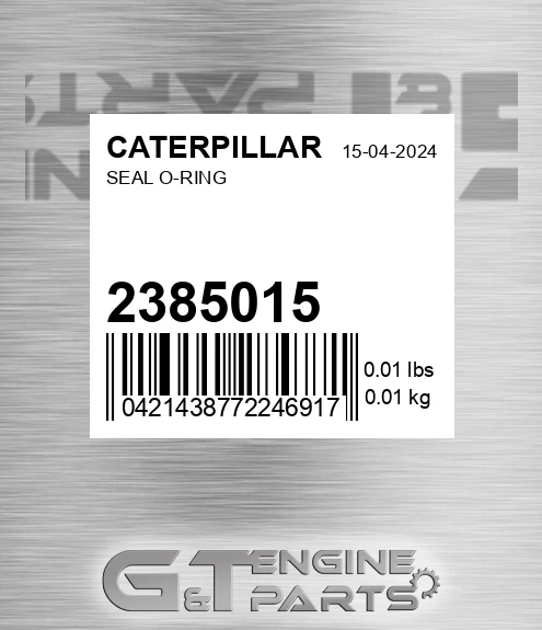 238-5015 Seal O-ring