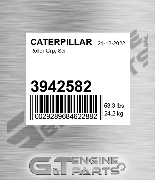 3942582 Roller Grp, Scr for CATERPILLAR