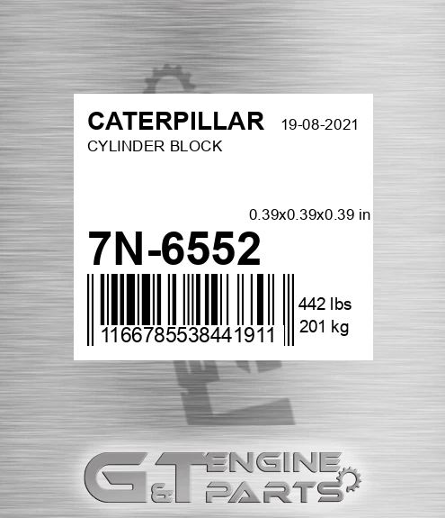7N-6552 Cylinder Block