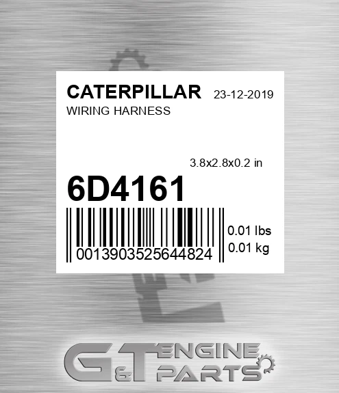 6D-4161 Wiring Harness