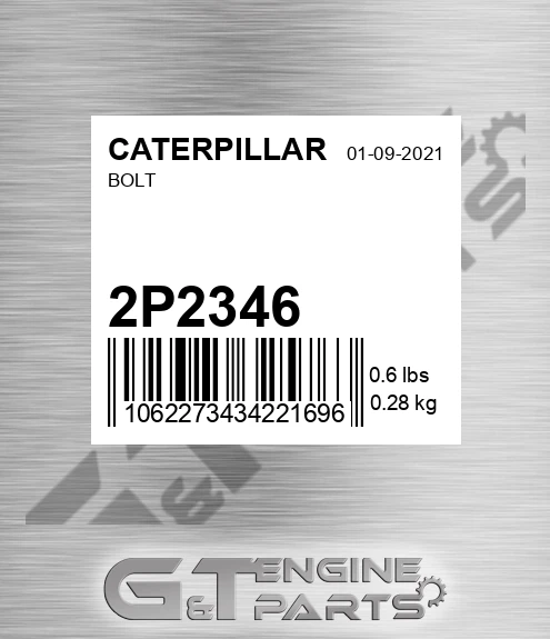 2P2346 Bolt
