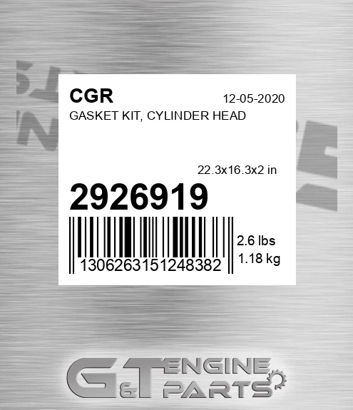 2926919 Gasket Kit, Cylinder Head