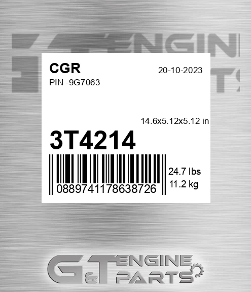 3T4214 CGR Pin -9g7063
