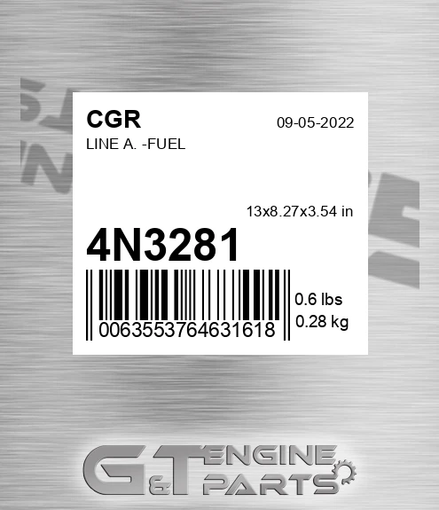 4N3281 CGR Line A. -fuel