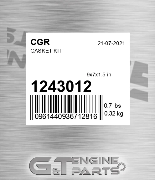 1243012 Gasket Kit