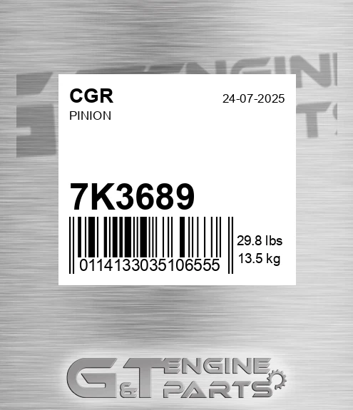 7K3689 CGR Pinion