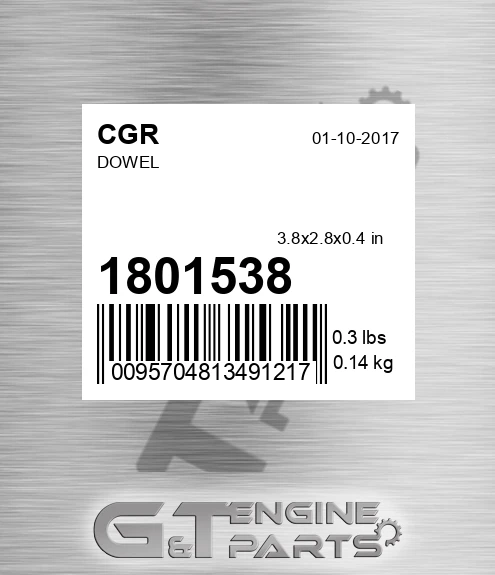 1801538 Dowel