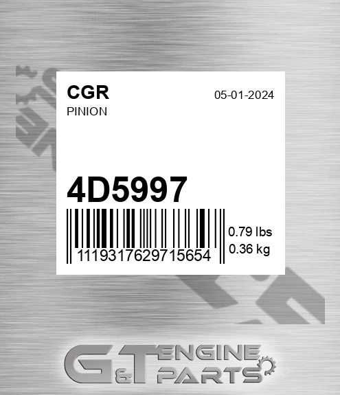 4D5997 Pinion