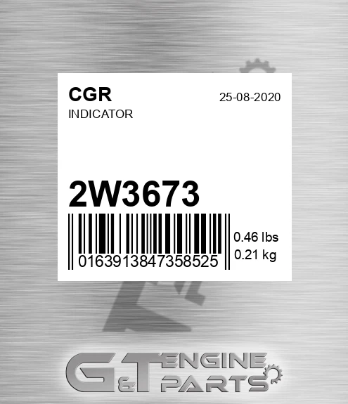 2W3673 Indicator