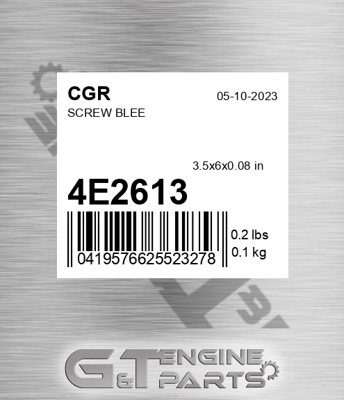 4E2613 Screw Blee