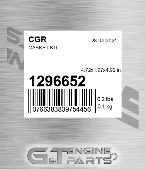 1296652 Gasket Kit