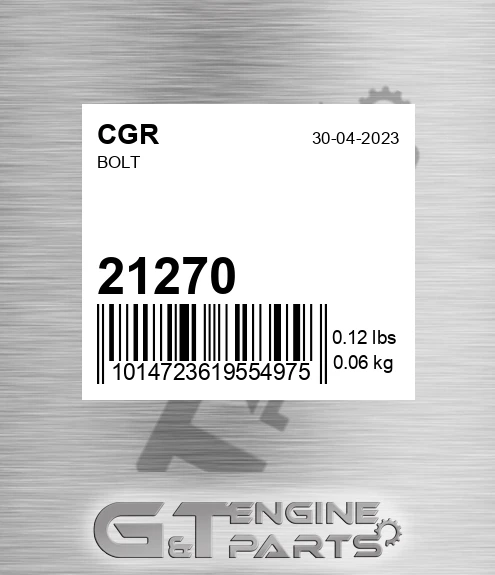 21270 Bolt