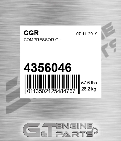 4356046 Compressor G.-