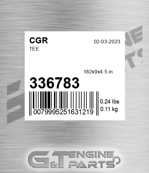 336783 Tee