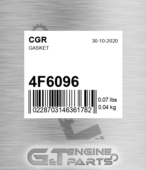 4F6096 Gasket