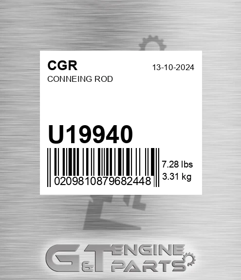 U19940 Conneing Rod