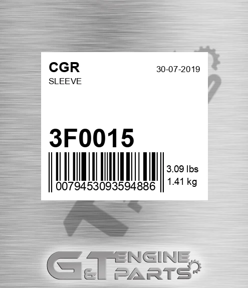 3F0015 Sleeve