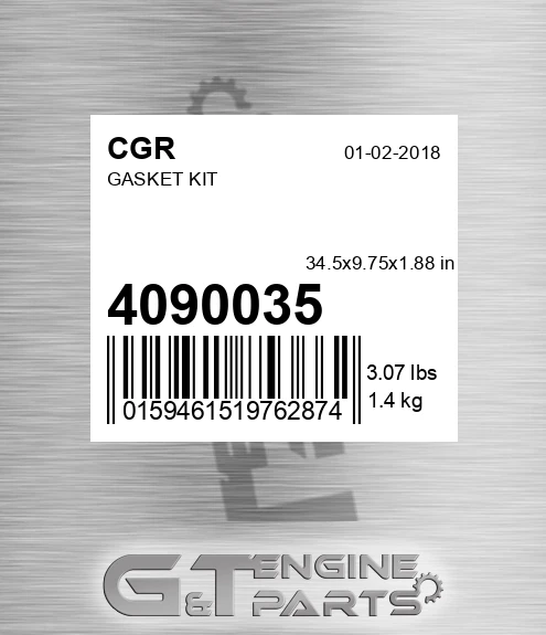 4090035 CGR Gasket Kit