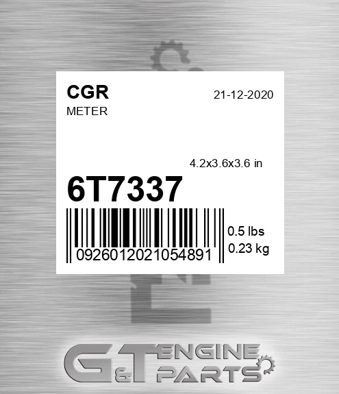 6T7337 Meter