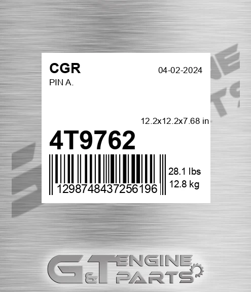 4T9762 Pin A.