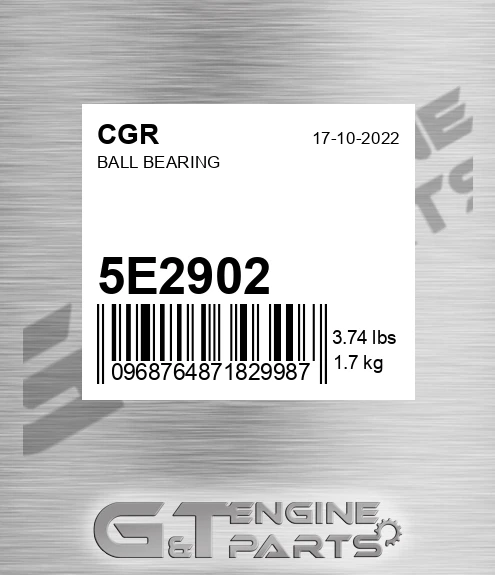 5E2902 CGR Ball Bearing