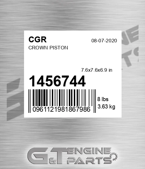1456744 Crown Piston
