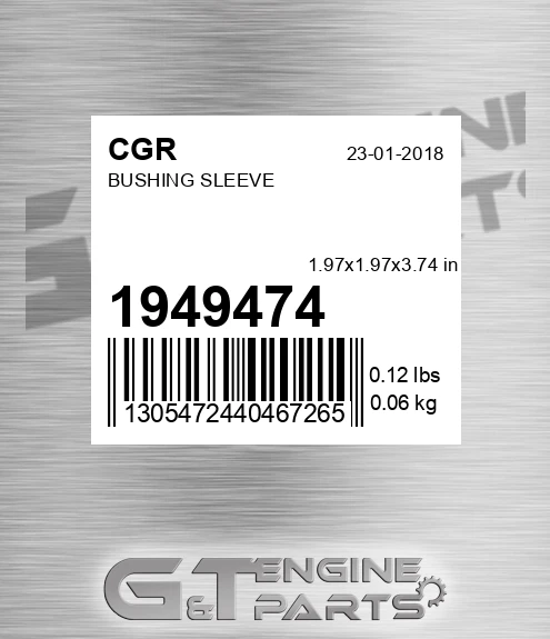 1949474 Bushing Sleeve