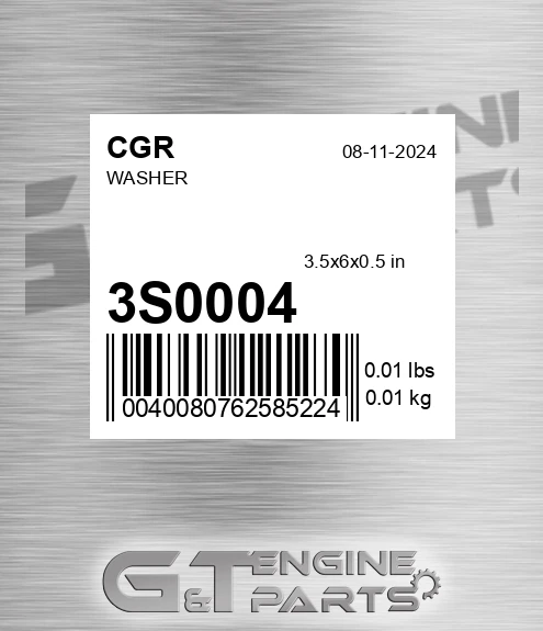 3S0004 Washer