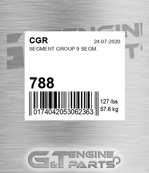 788 CGR Segment Group 9 Segm.
