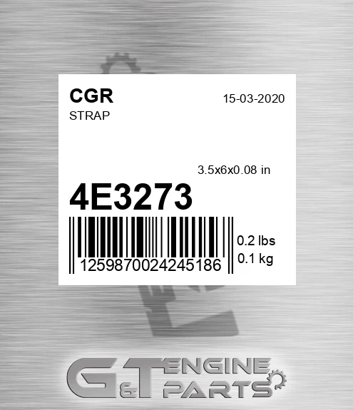 4E3273 CGR Strap