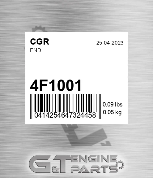 4F1001 End