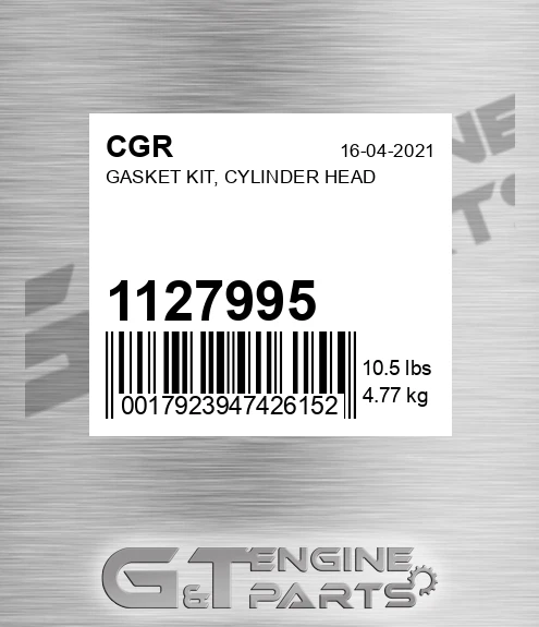1127995 Gasket Kit, Cylinder Head