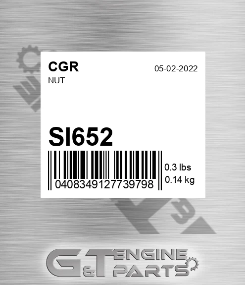 SI652 CGR Nut