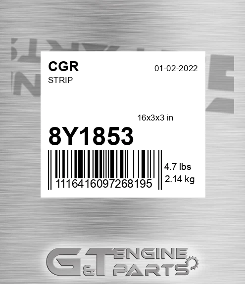 8Y1853 CGR Strip