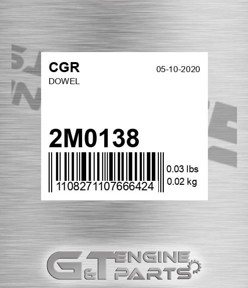 2M0138 Dowel