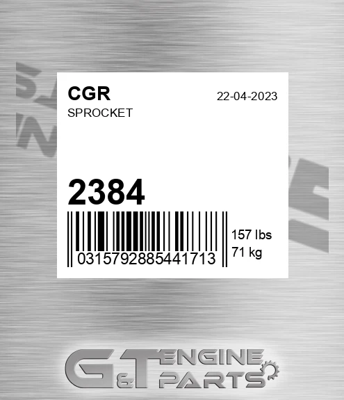 2384 Sprocket