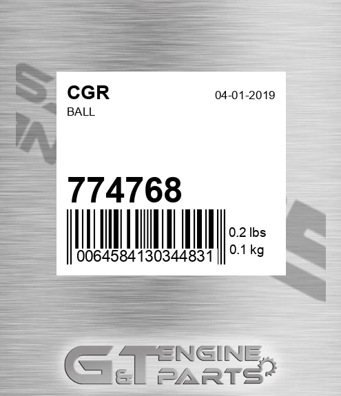 774768 CGR Ball