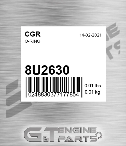 8U2630 O-ring