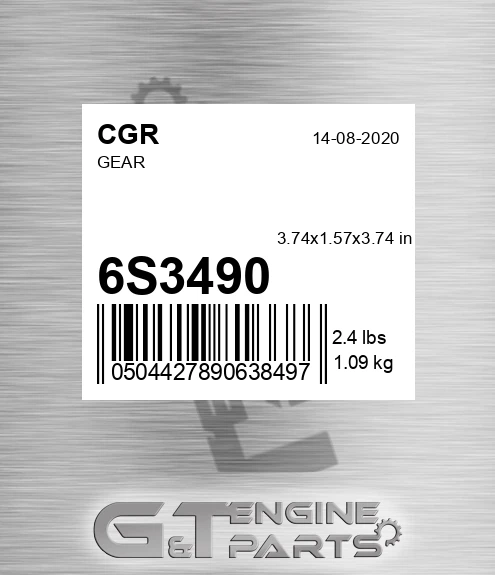 6S3490 CGR Gear