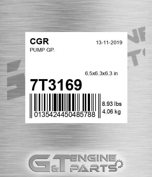7T3169 CGR Pump Gp.