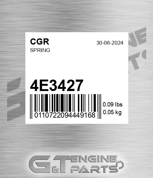 4E3427 Spring