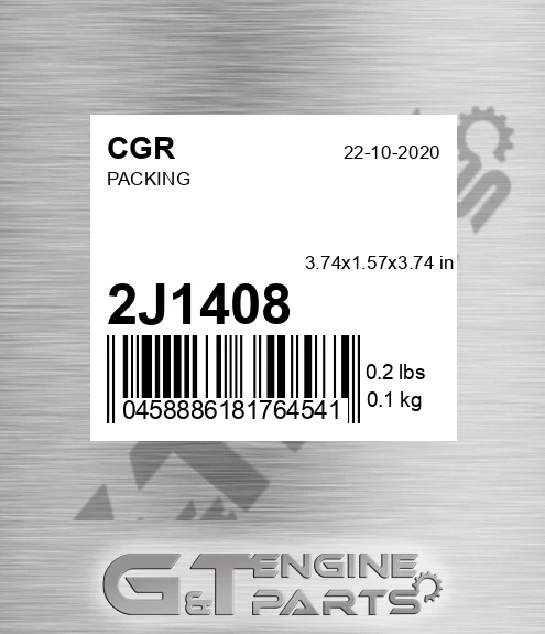 2J1408 Packing