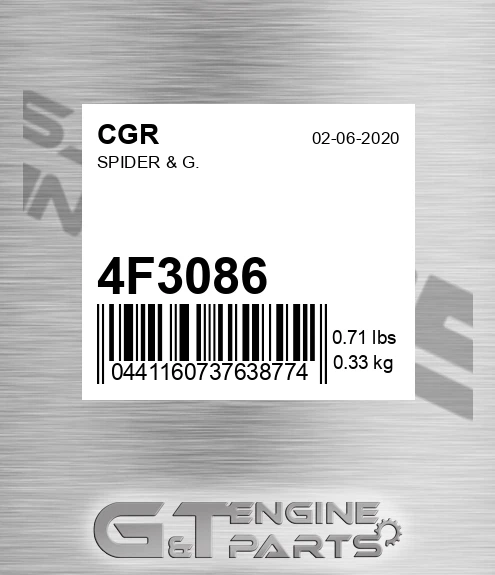 4F3086 Spider & G.